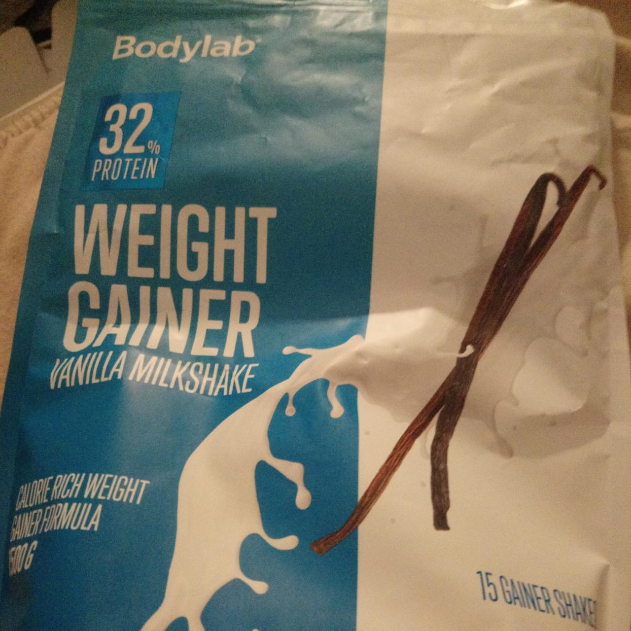 Zdjęcia - Weight gainer vanilla milkshake Bodylab