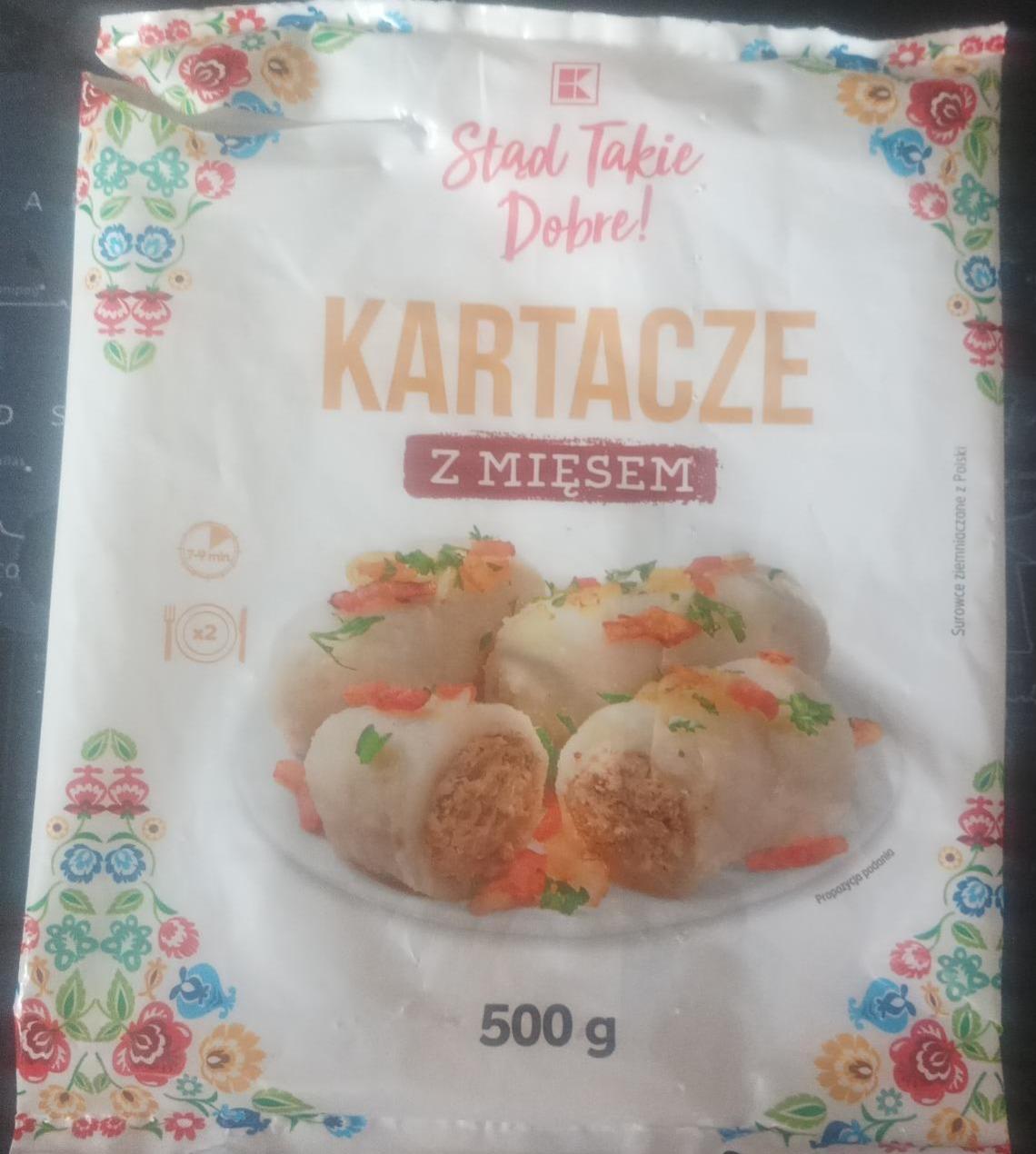 Zdjęcia - Kartacze z mięsem K-Stąd Takie Dobre