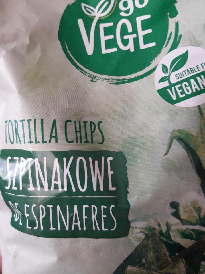 Zdjęcia - Tortilla Chips Szpinakowe Go Vege