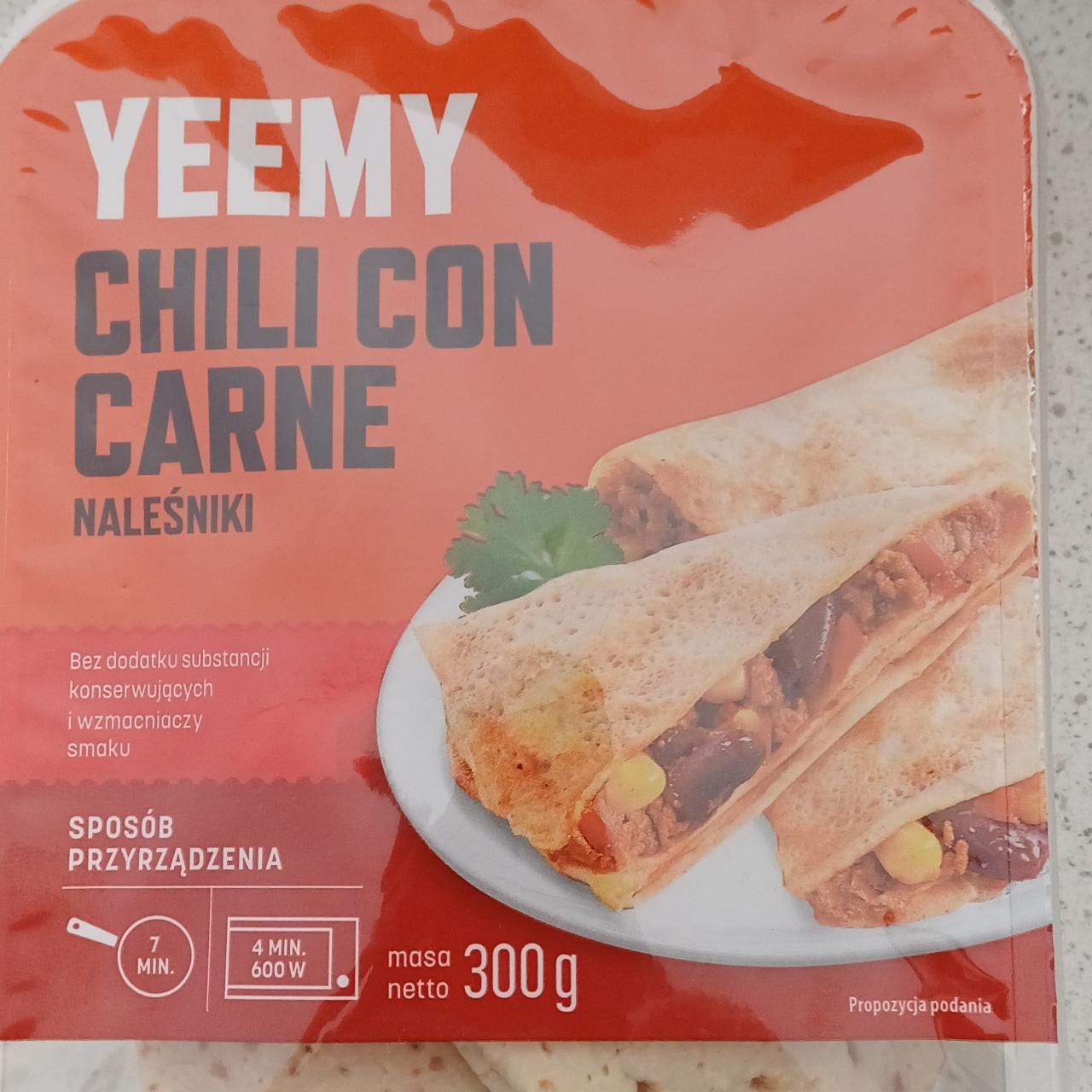 Zdjęcia - Chili con carne Naleśniki Yeemy