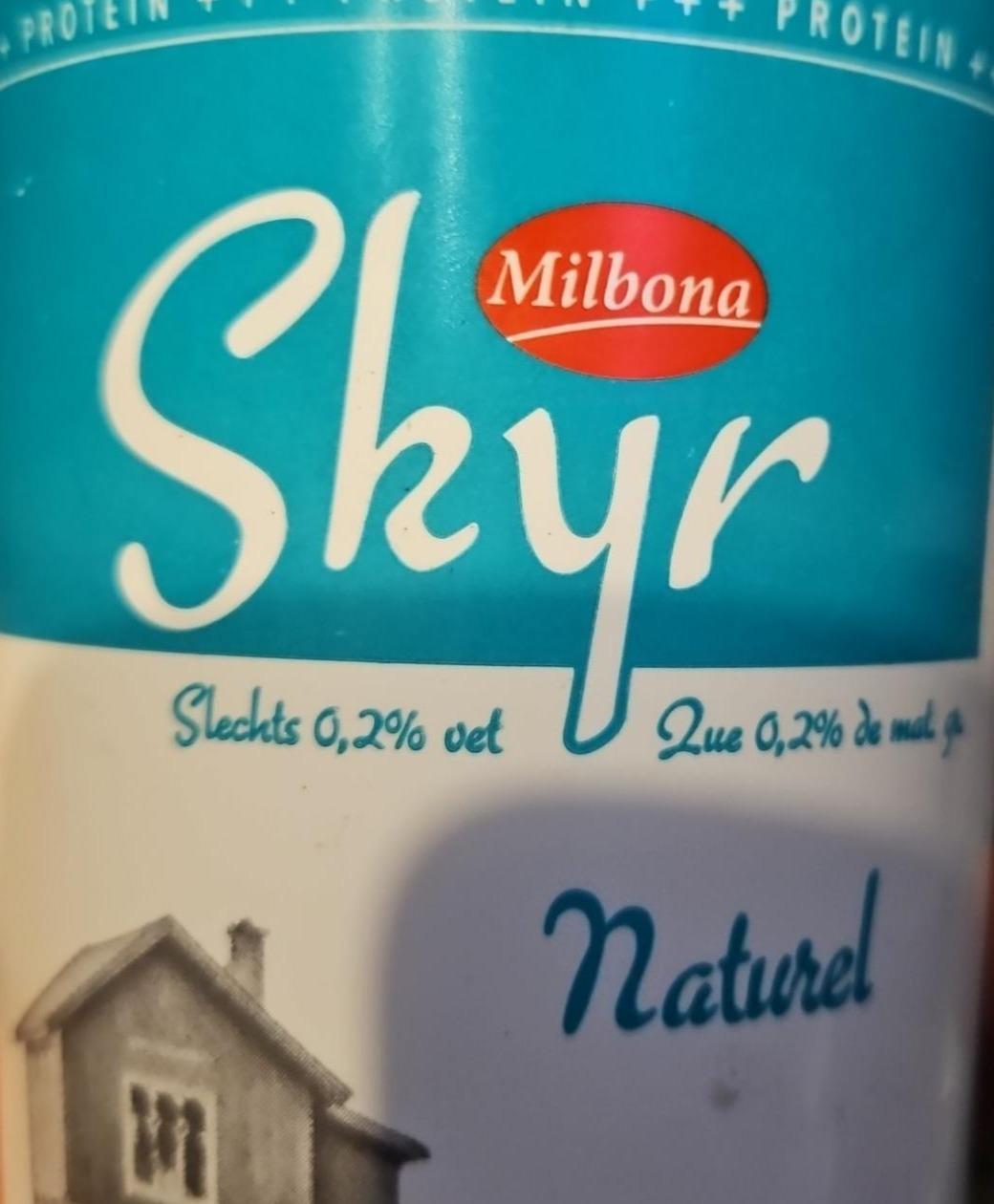 Zdjęcia - Skyr Naturel Milbona