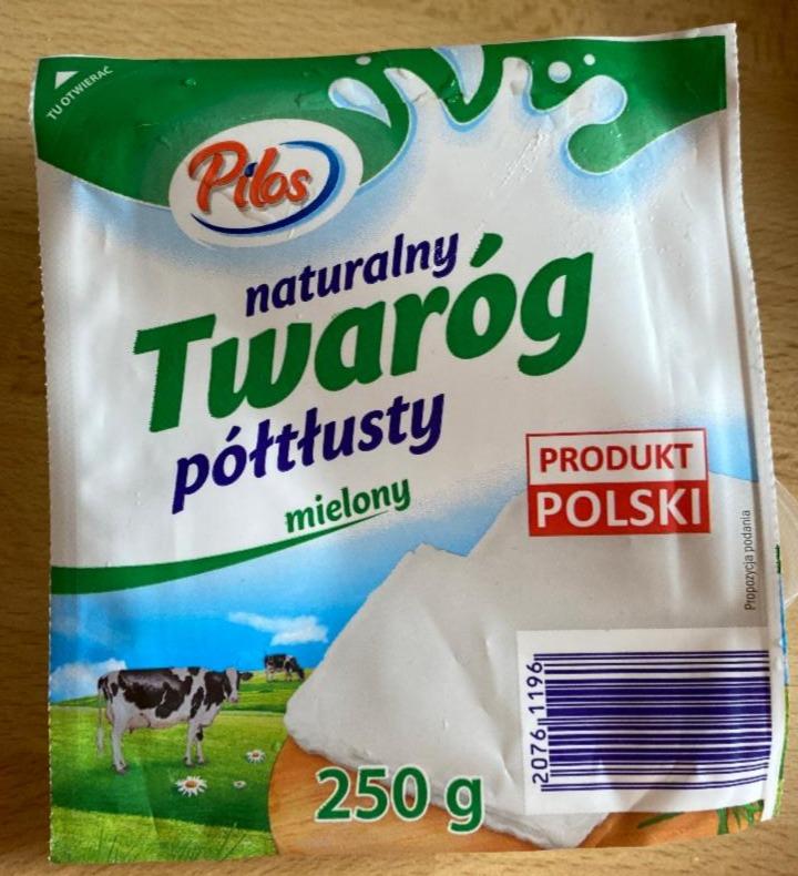 Zdjęcia - naturalny twaróg półtłusty mielony Pilos