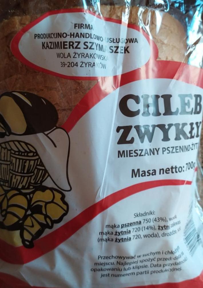 Zdjęcia - Chleb zwykły mieszany pszenno-żytni Kazimierz Szymaszek