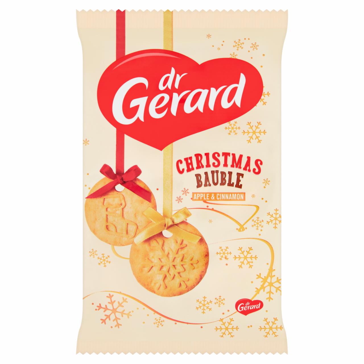 Zdjęcia - dr Gerard Christmas Bauble Ciasteczka z kawałkami jabłka i cynamonem 157 g