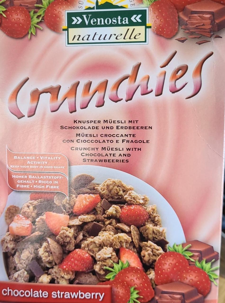 Zdjęcia - Crunchies chocolete strawberry Venosta
