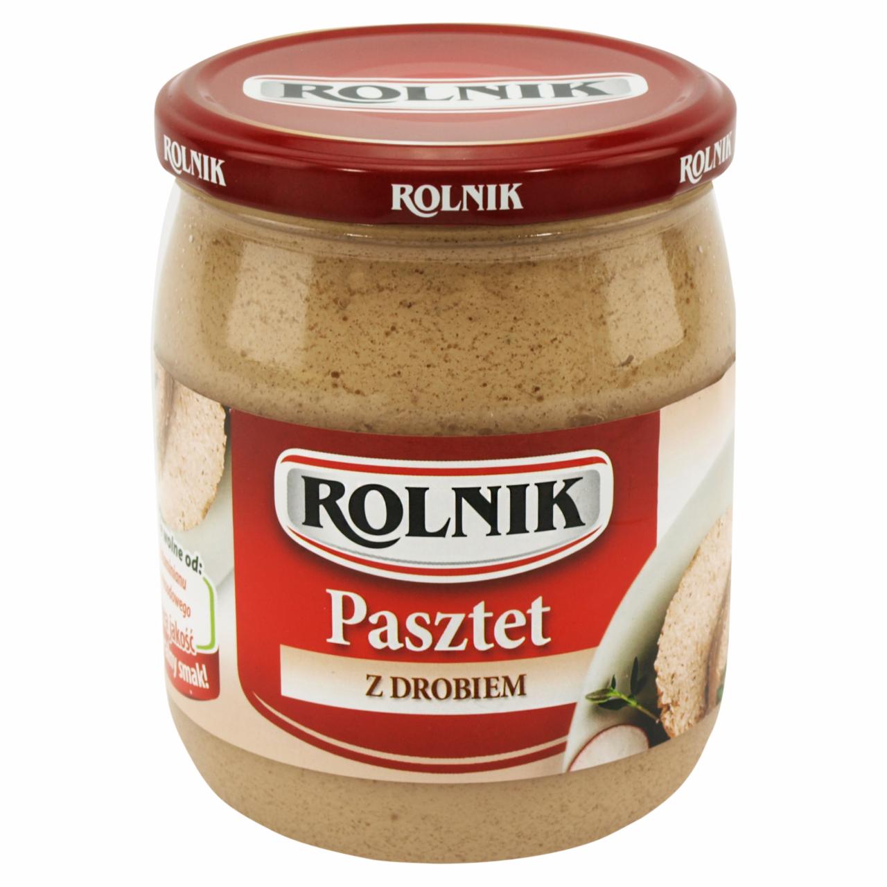 Zdjęcia - Rolnik Pasztet z drobiem 480 g