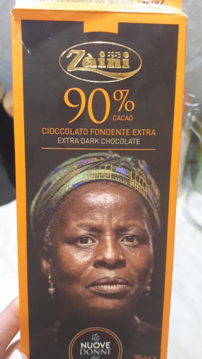 Zdjęcia - Gorzka czekolada 90% zaini
