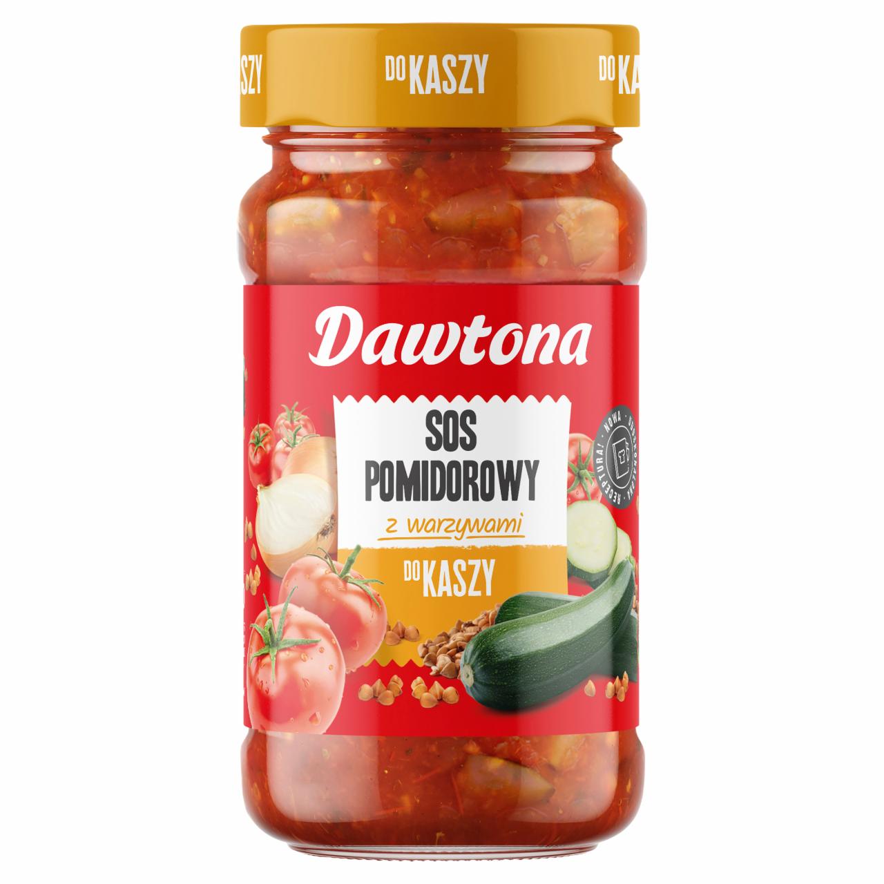 Zdjęcia - Sos pomidorowy z warzywami do kaszy 550 g Dawtona