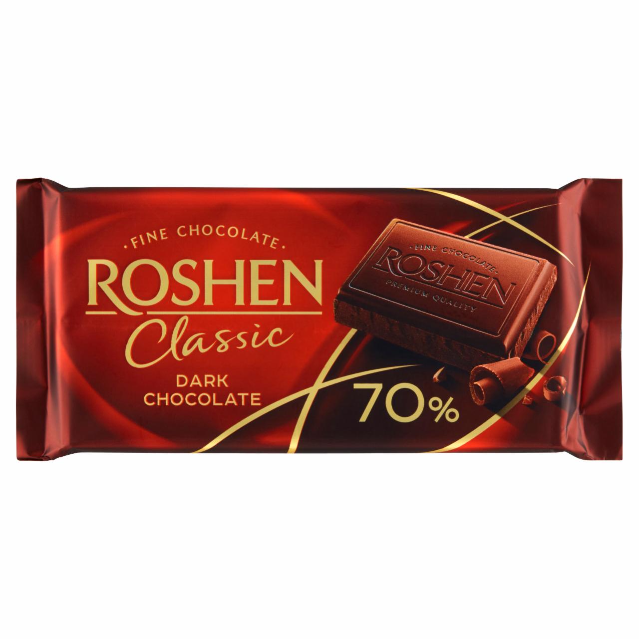 Zdjęcia - Roshen Classic Czekolada gorzka 90 g