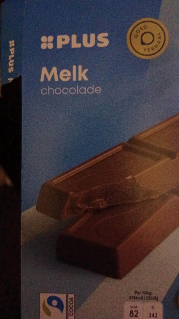 Zdjęcia - Plus Melk chocolate