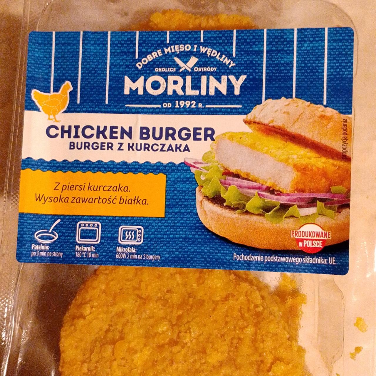 Zdjęcia - Chicken burger Morliny