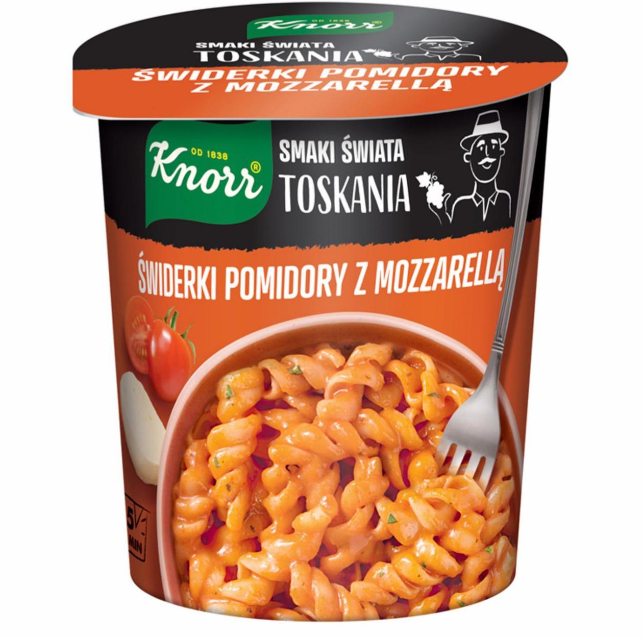 Zdjęcia - Smaki Świata Toskania Świderki pomidory z mozzarellą Knorr