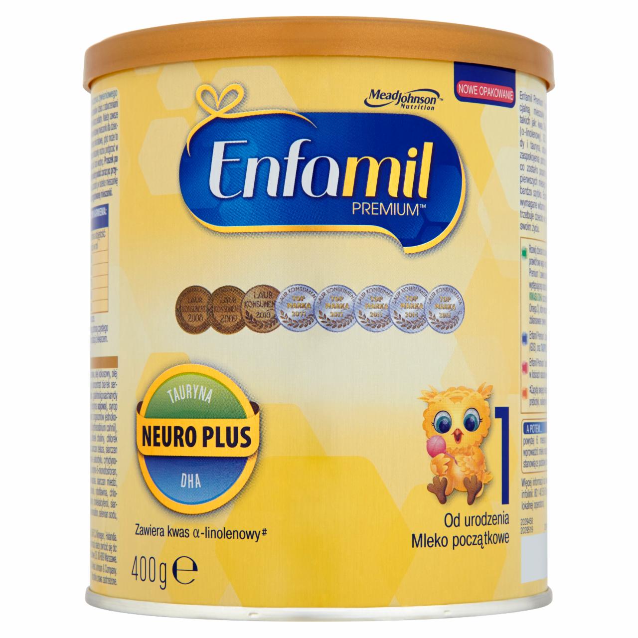 Zdjęcia - Enfamil Premium 1 Mleko początkowe od urodzenia 400 g