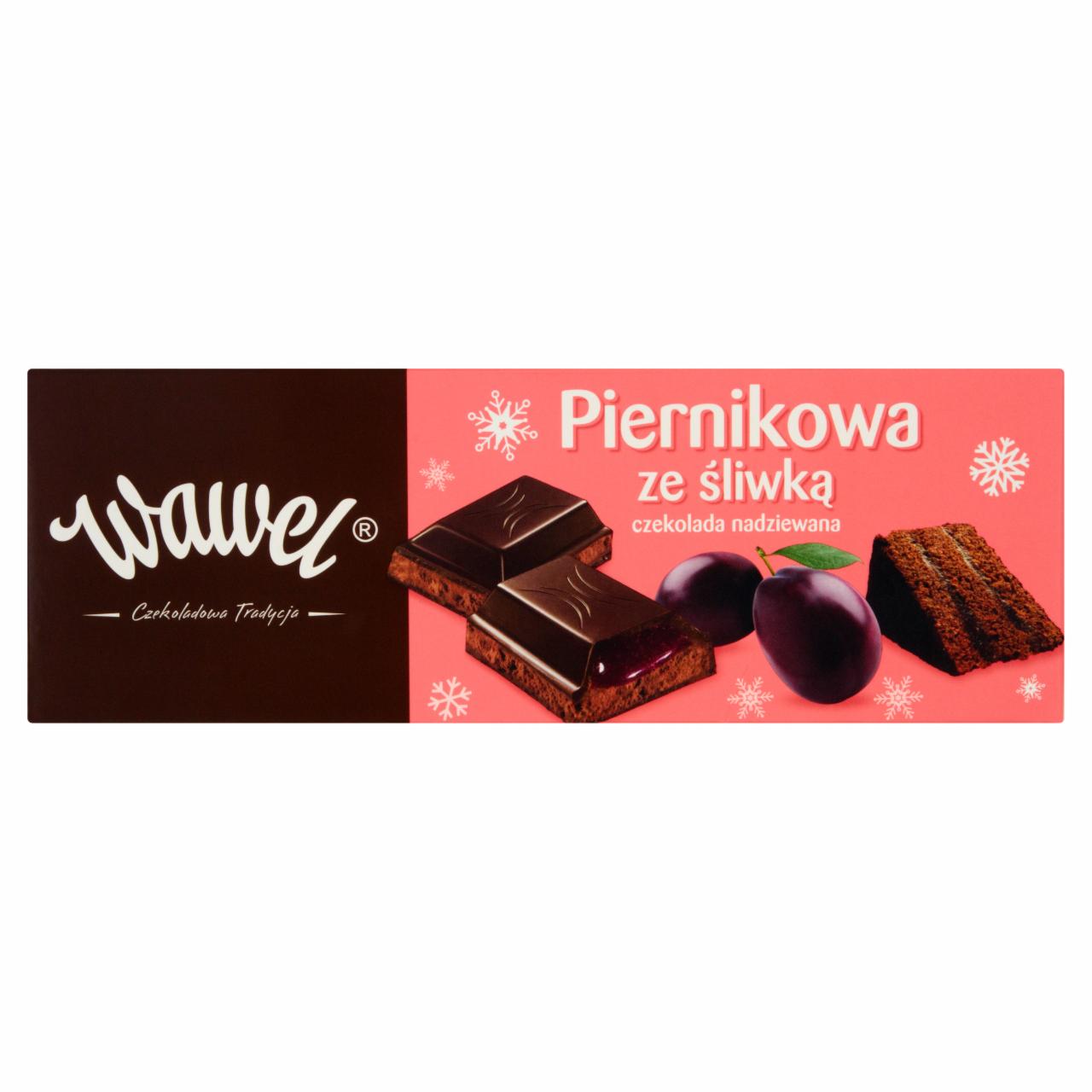 Zdjęcia - Wawel Piernikowa ze śliwką Czekolada nadziewana 290 g