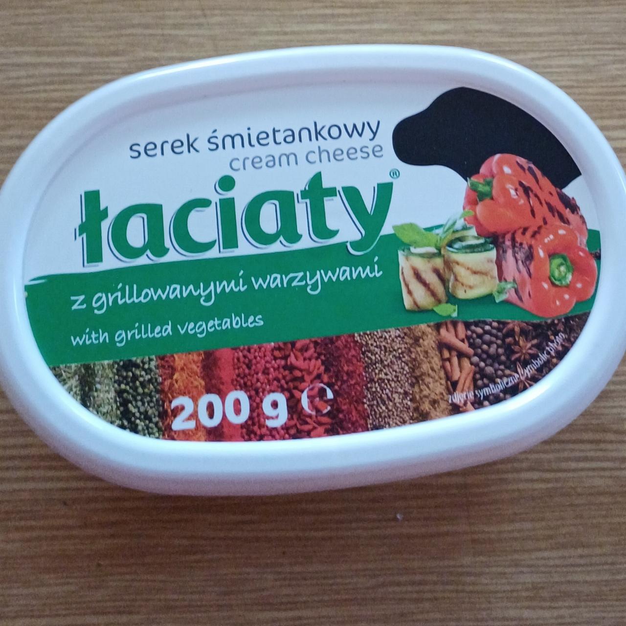 Zdjęcia - Serek śmietankowy z grillowanymi warzywami Łaciaty