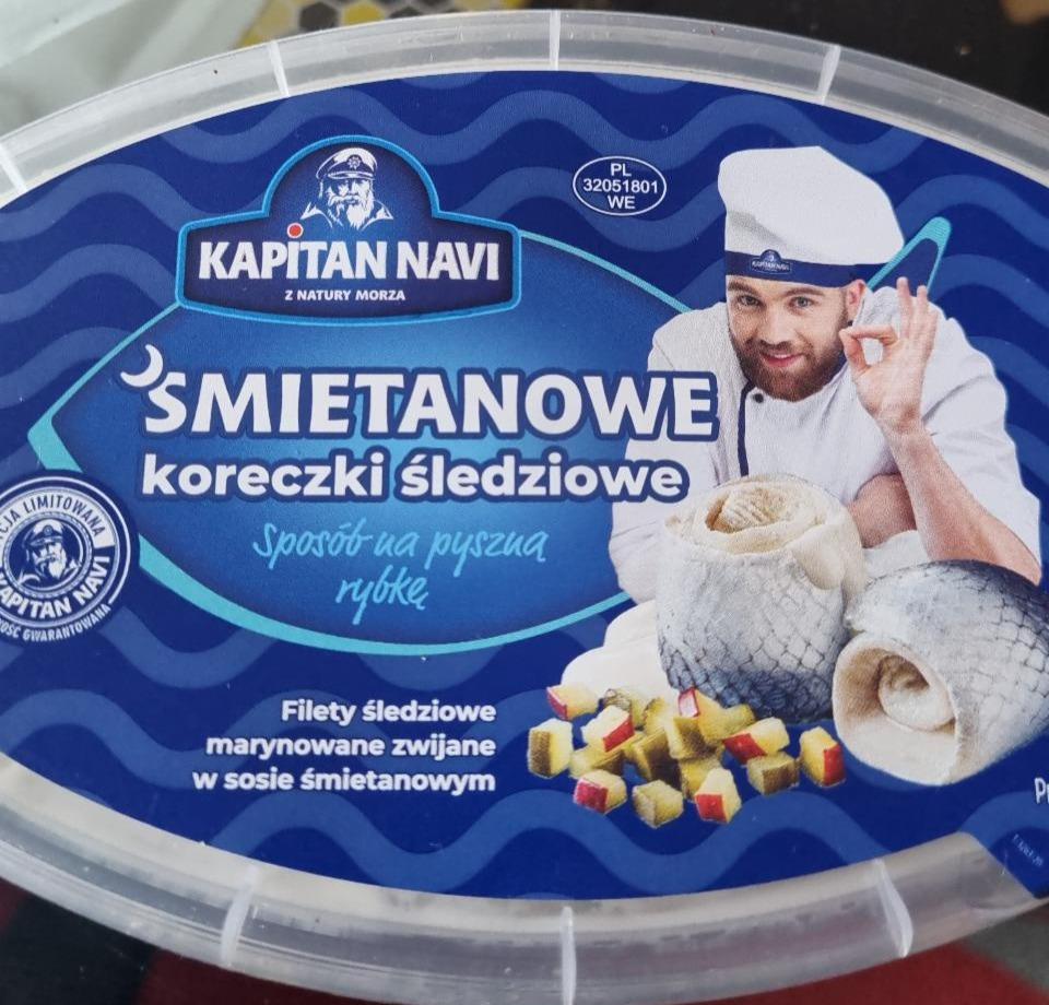 Zdjęcia - Śmietanowe koreczki śledziowe Kapitan Navi