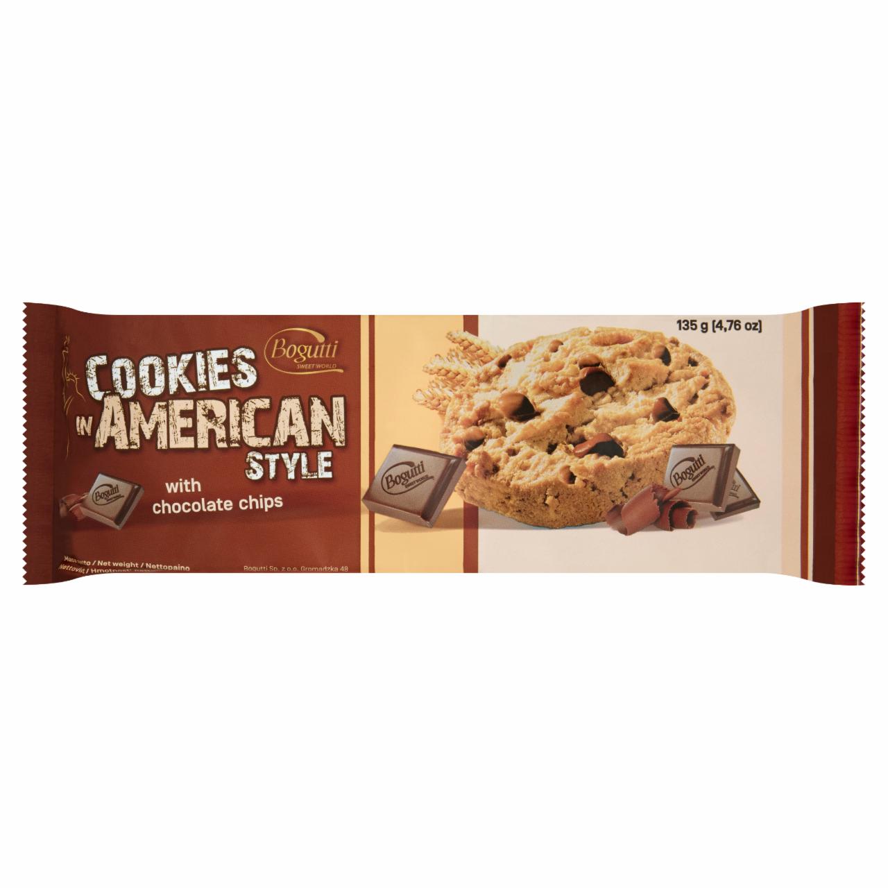 Zdjęcia - Bogutti Coookies in American Style Kruche ciasteczka z czekoladą 135 g