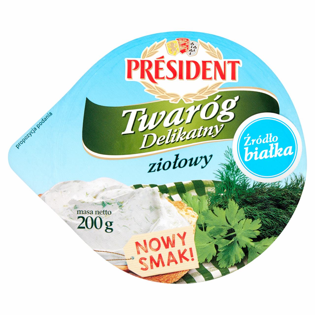 Zdjęcia - Président Twaróg Delikatny ziołowy