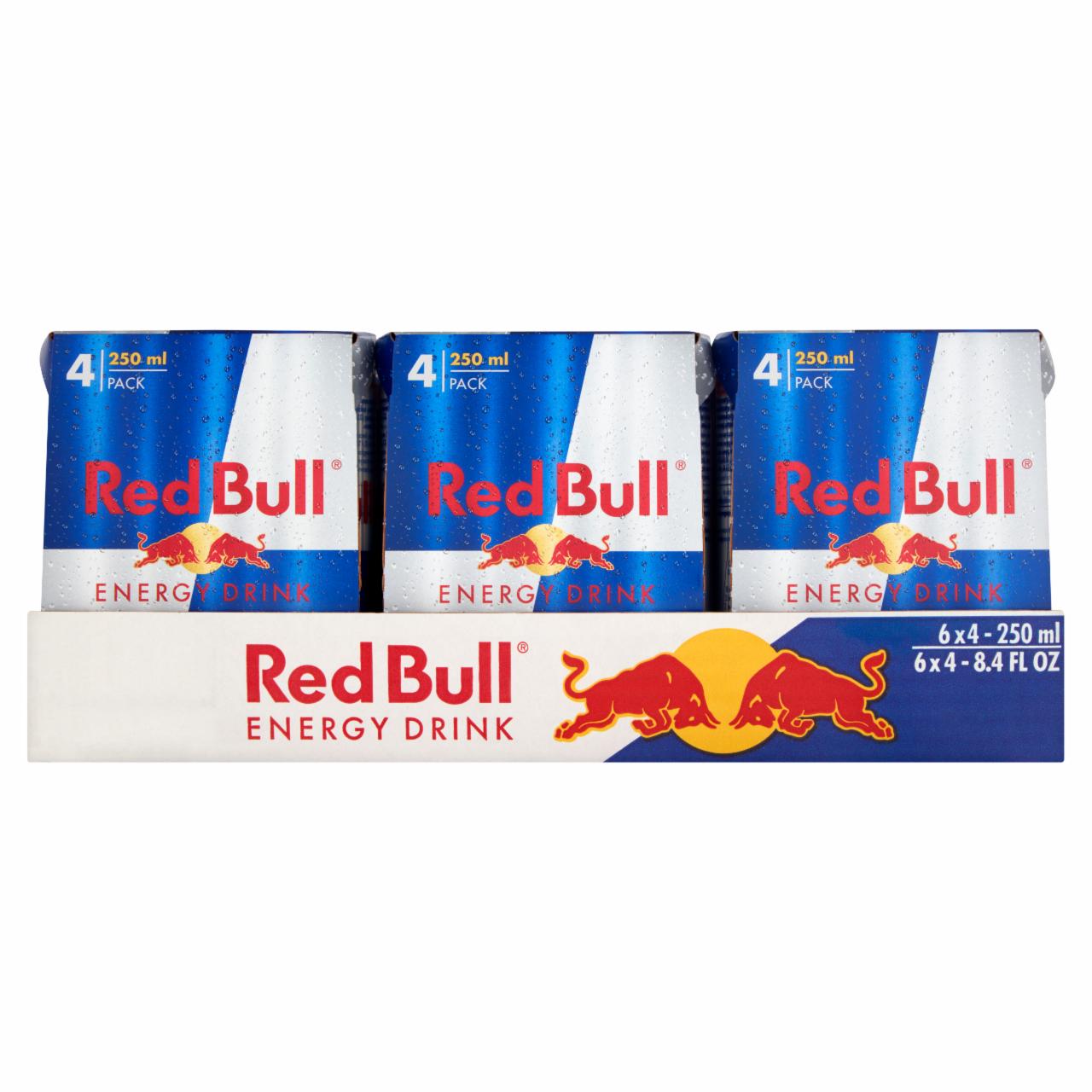 Zdjęcia - Red Bull Napój energetyczny 6 x 4 x 250 ml