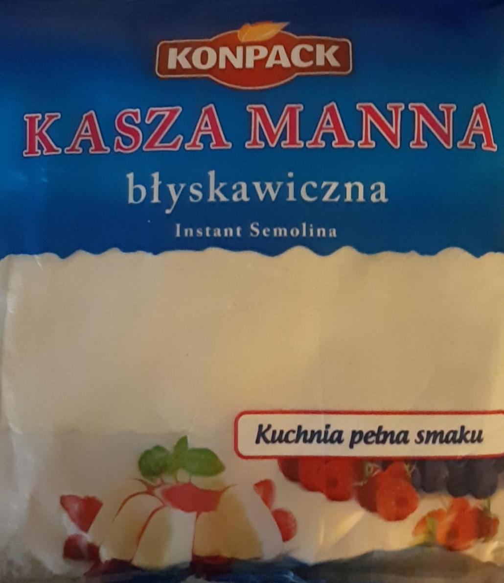 Zdjęcia - Kasza manna błyskawiczna Instant Semolina Konopack