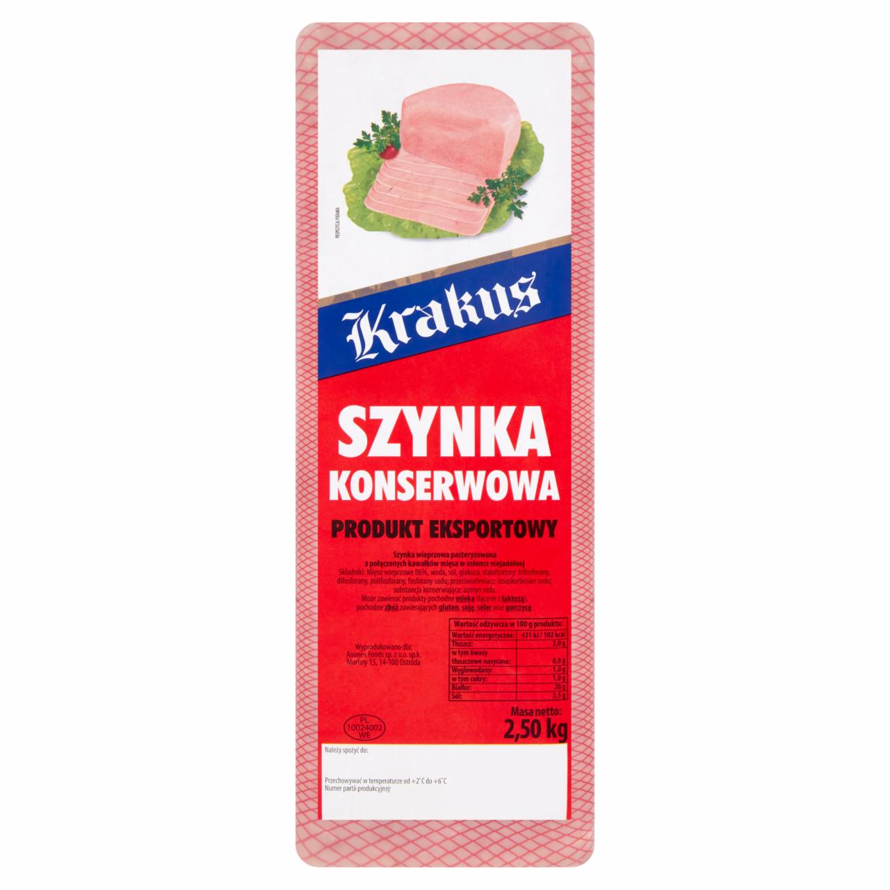 Zdjęcia - Krakus Szynka konserwowa 2,5 kg