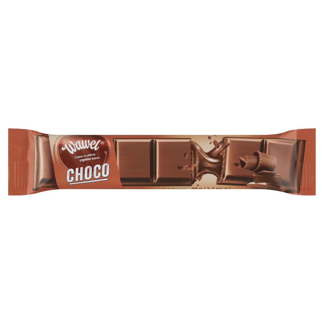 Zdjęcia - Wawel Choco Miniczekolada z nadzieniem czekoladowym 48 g