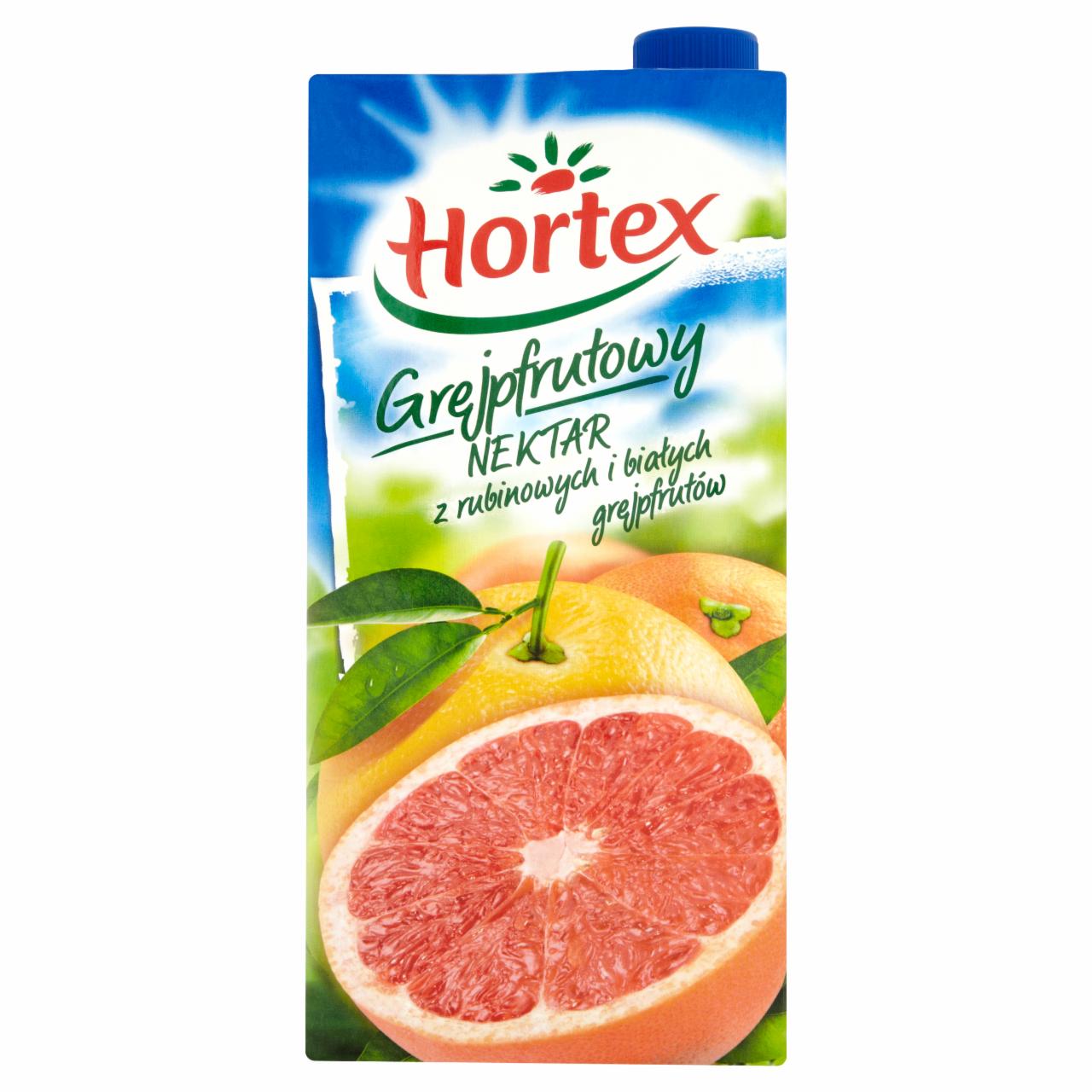 Zdjęcia - Hortex Grejpfrut Nektar z rubinowych i białych grejpfrutów 2 l