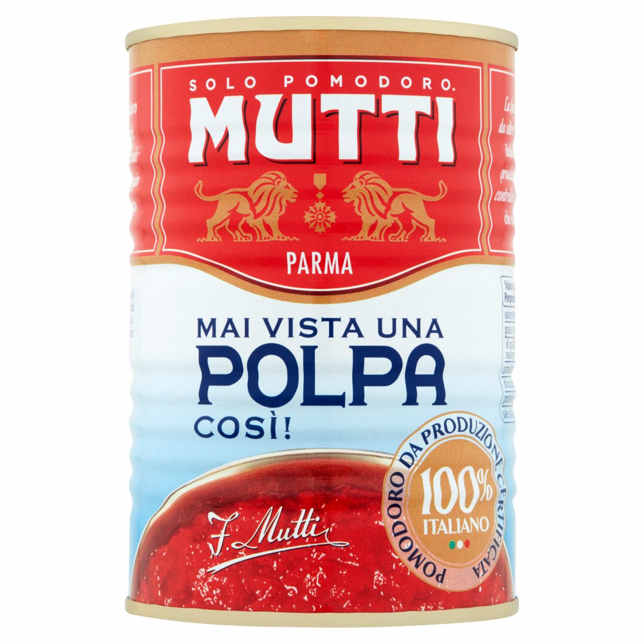 Zdjęcia - Mutti Pomidory drobno krojone 400 g