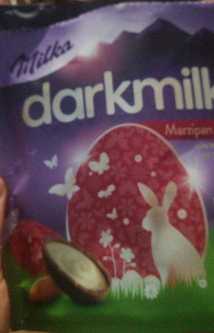Zdjęcia - Dark Milk Chocolate Eggs Marzipan Cream Milka