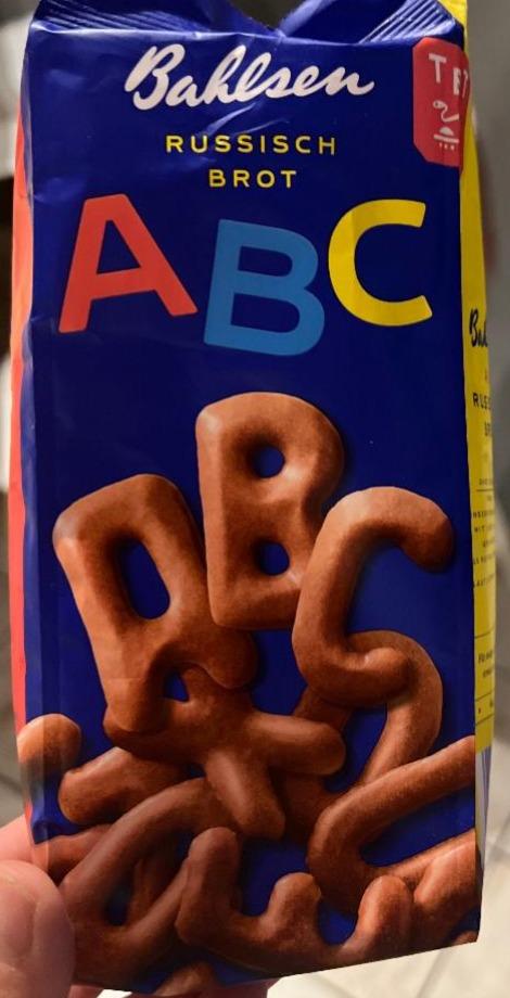 Zdjęcia - Bahlsen ABC Herbatniki o smaku kakaowym w kształcie literek alfabetu 100 g