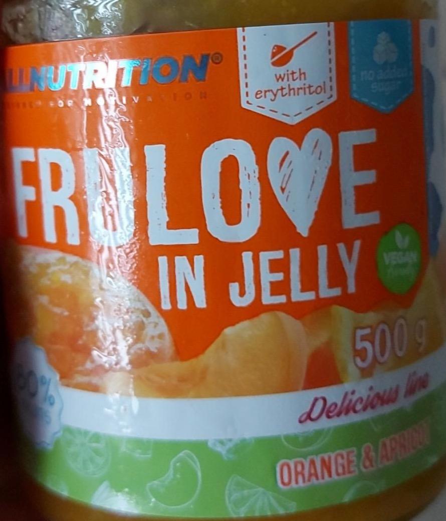 Zdjęcia - Frulove in jelly Orange & Apricot Allnutrition