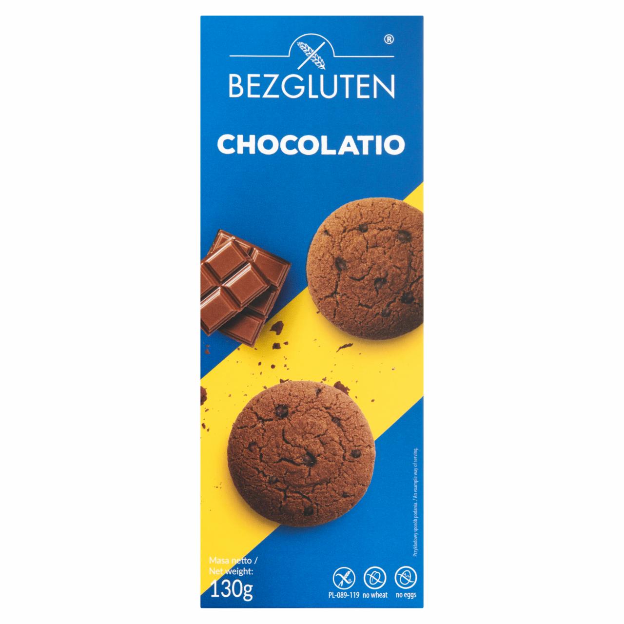 Zdjęcia - Bezgluten Chocolatio Ciastka czekoladowe 130 g