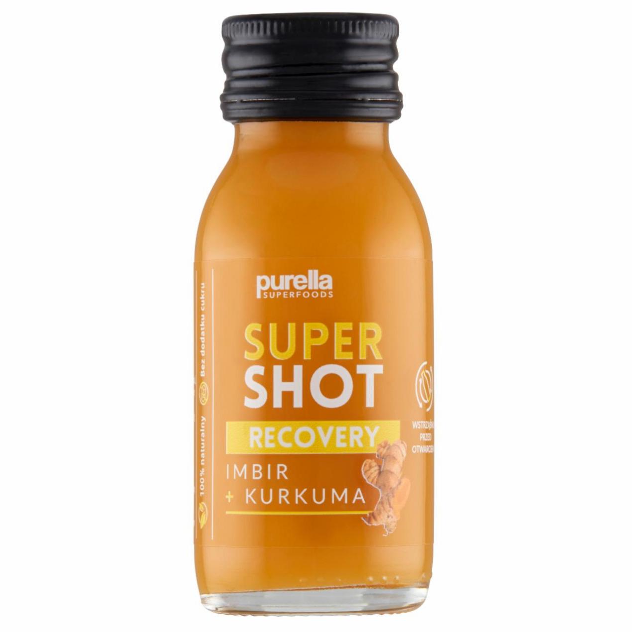 Zdjęcia - Supershot Recovery imbir + kurkuma Purella Superfoods