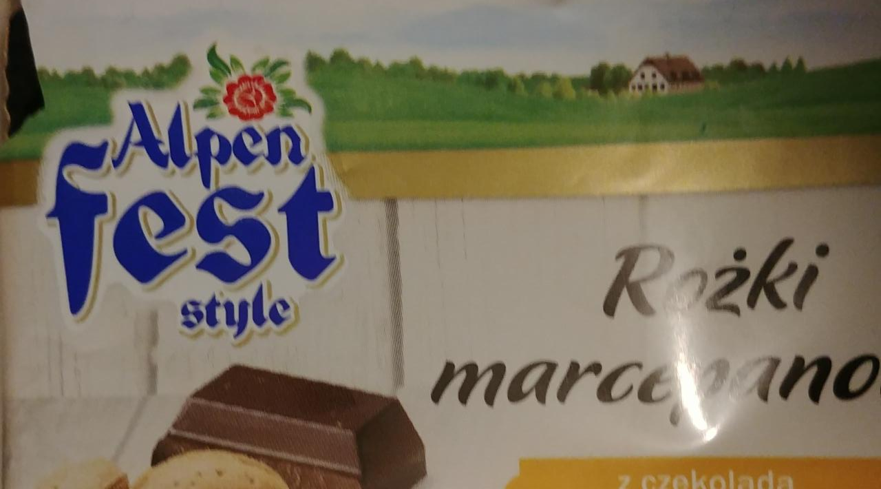 Zdjęcia - Alpen fest style Rożki marcepanowe