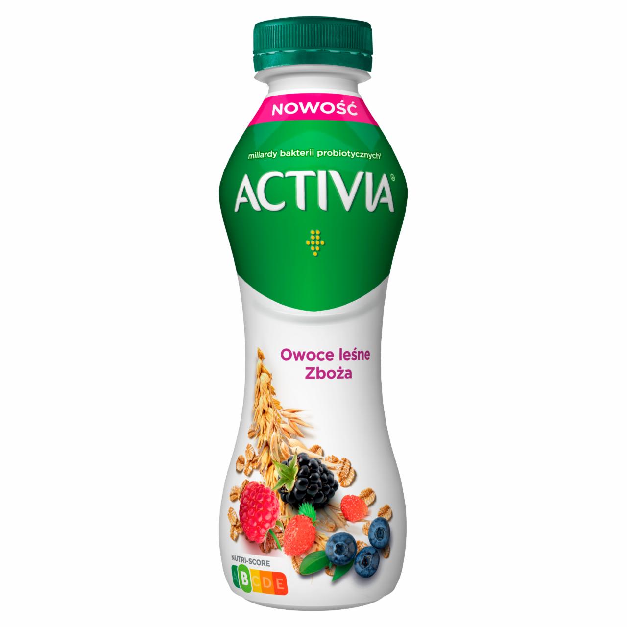 Zdjęcia - Activia Jogurt owoce leśne zboża 280 g