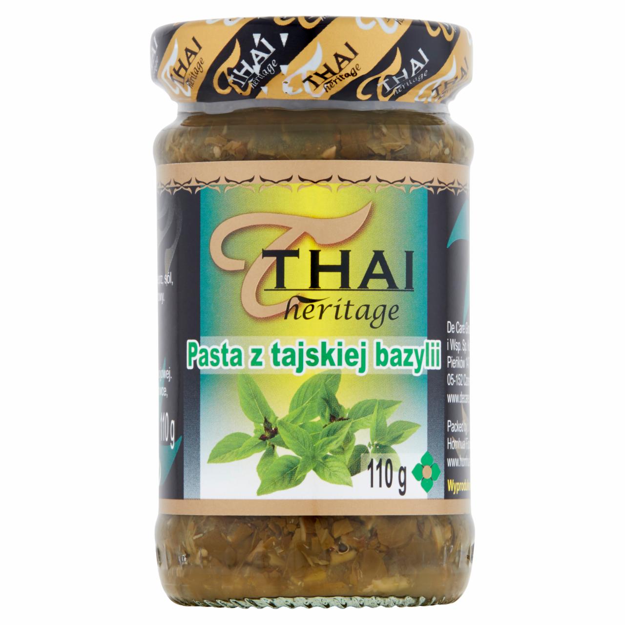 Zdjęcia - Thai Heritage Pasta z tajskiej bazylii 110 g