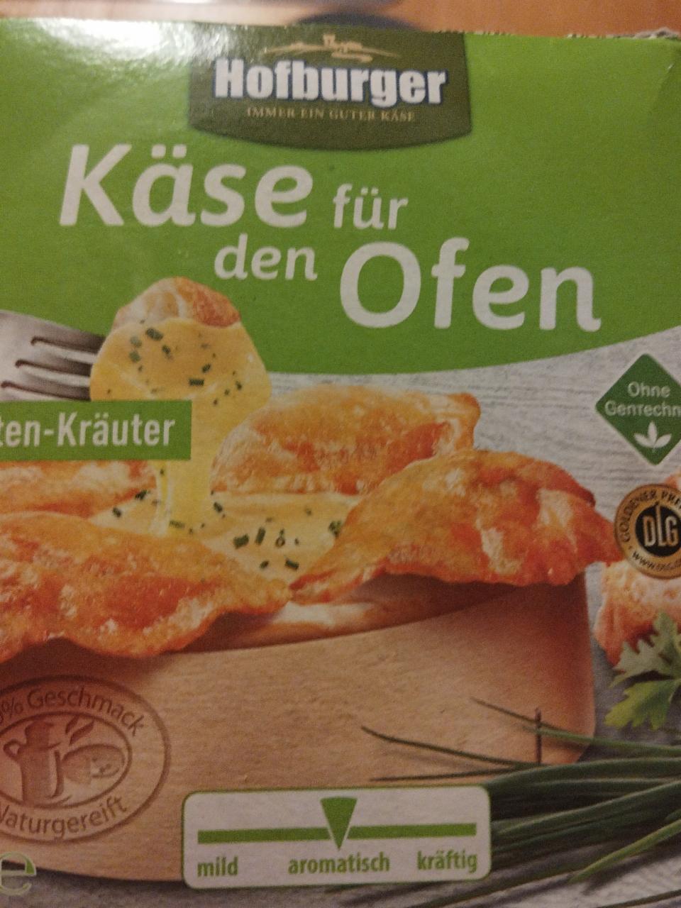 Zdjęcia - Ser Käse für den Ofen Hoftburger