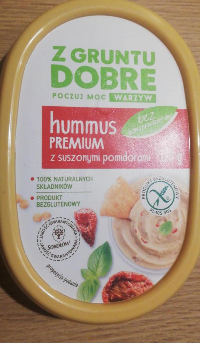 Zdjęcia - Z gruntu dobre hummus z suszonymi pomidorami