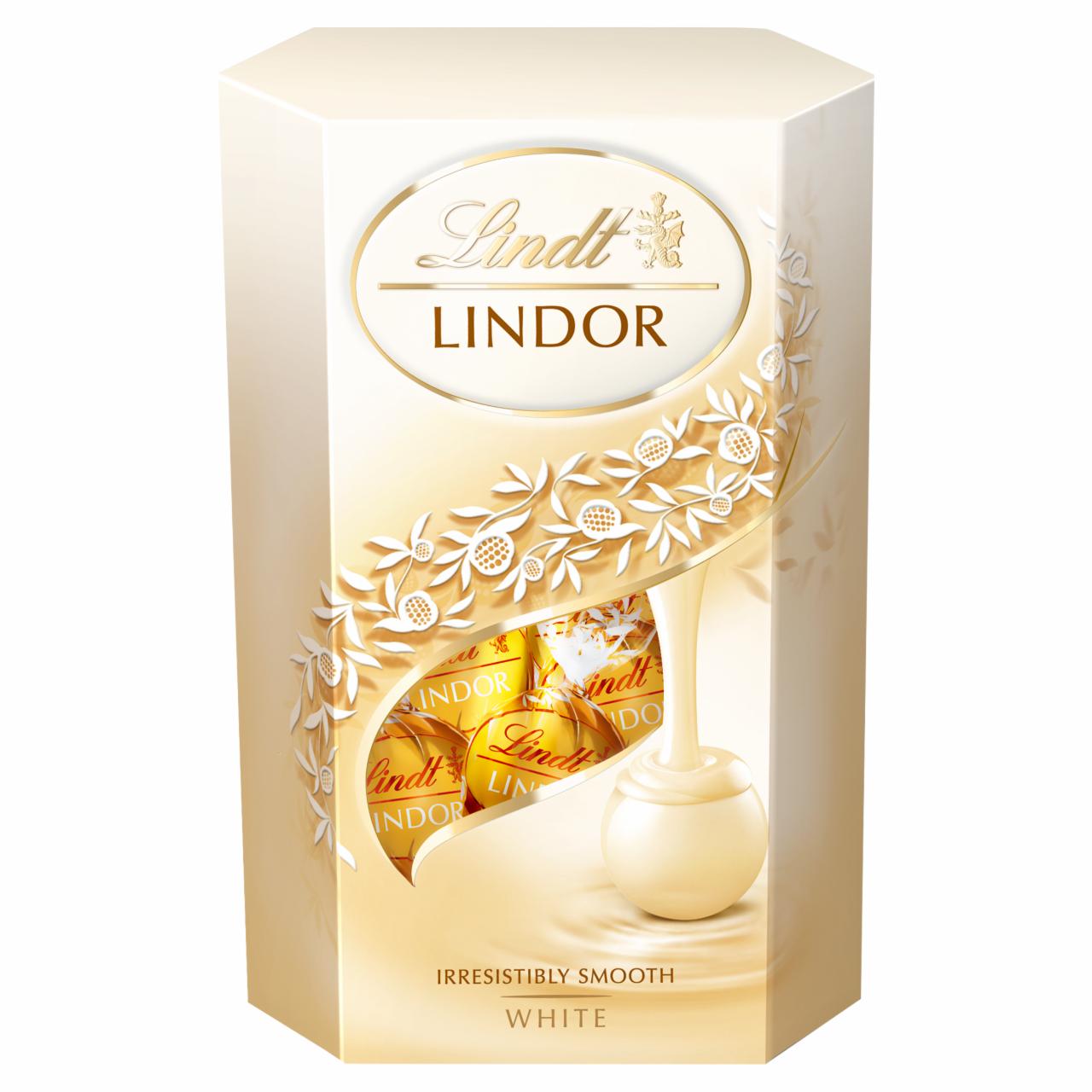 Zdjęcia - Lindt Lindor Praliny z czekolady białej 200 g