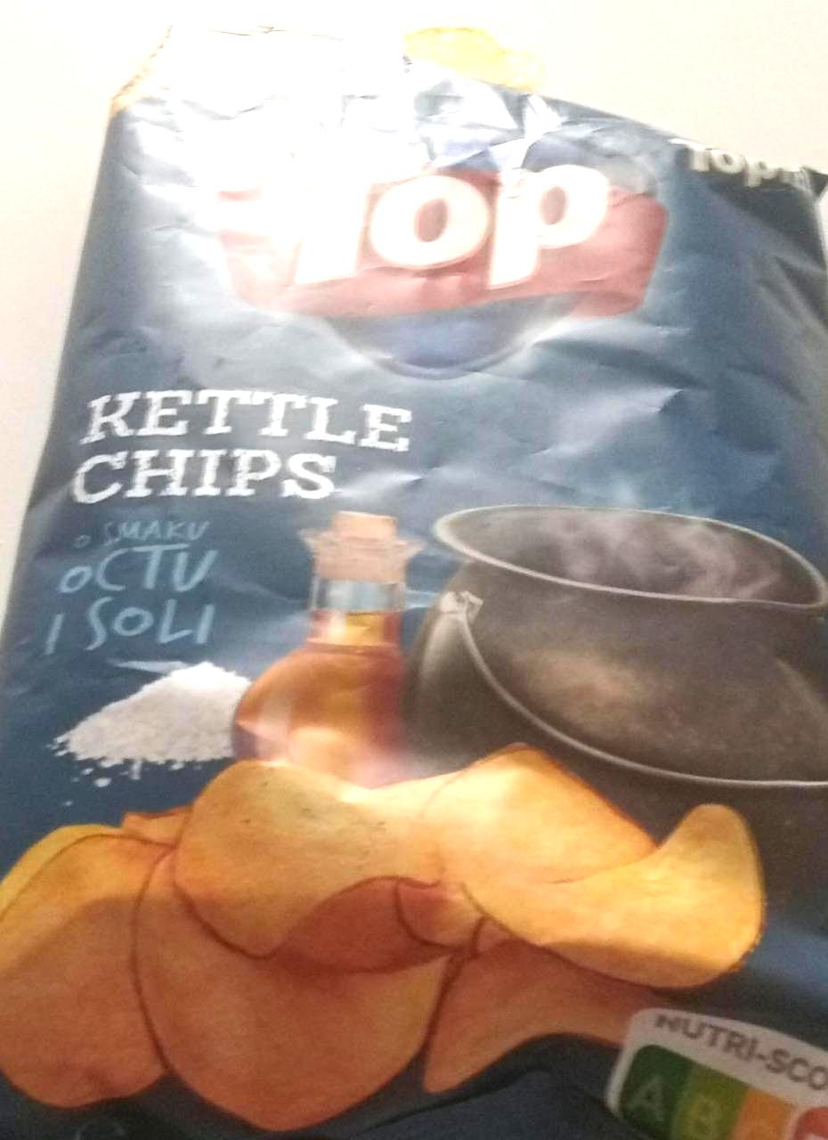 Zdjęcia - Kettle Chips o smaku octu i soli TOP