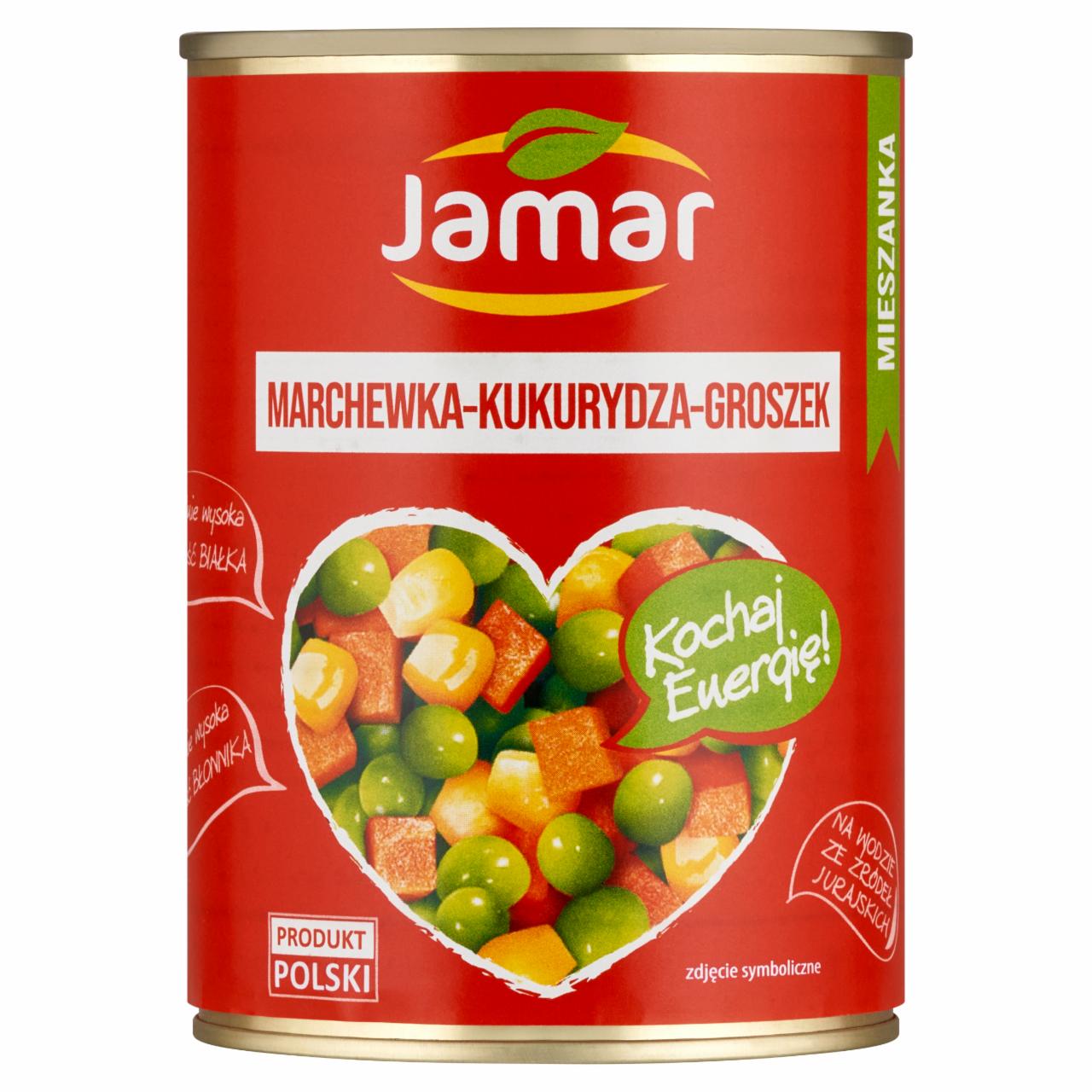 Zdjęcia - Jamar Mieszanka marchewka groszek kukurydza 380 g