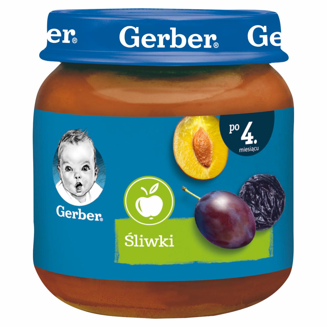 Zdjęcia - Gerber Śliwki dla niemowląt po 4. miesiącu 125 g