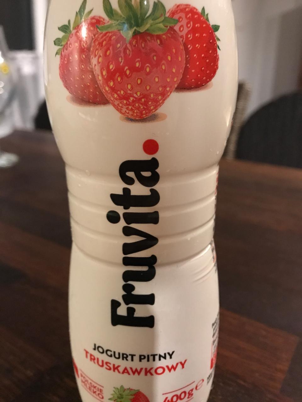Zdjęcia - jogurt pitny truskawkowy 0% tłuszczu Fruvita