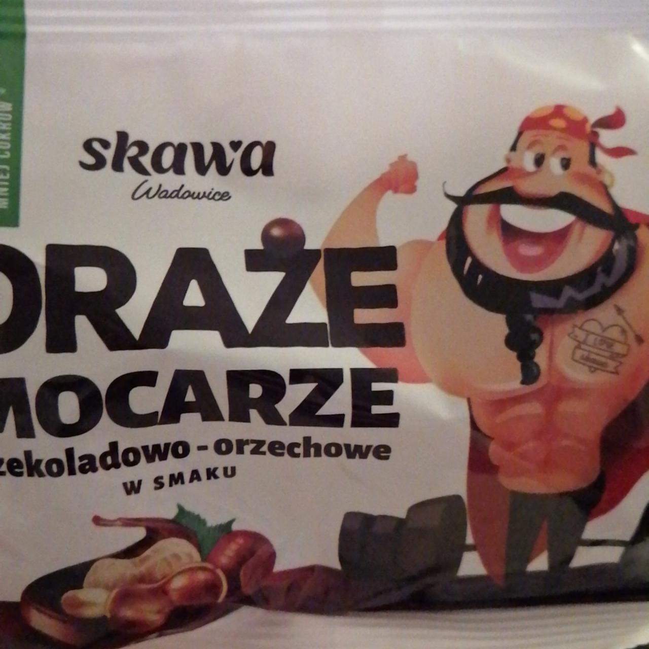Zdjęcia - Draże Mocarze czekoladowo-orzechowe Skawa