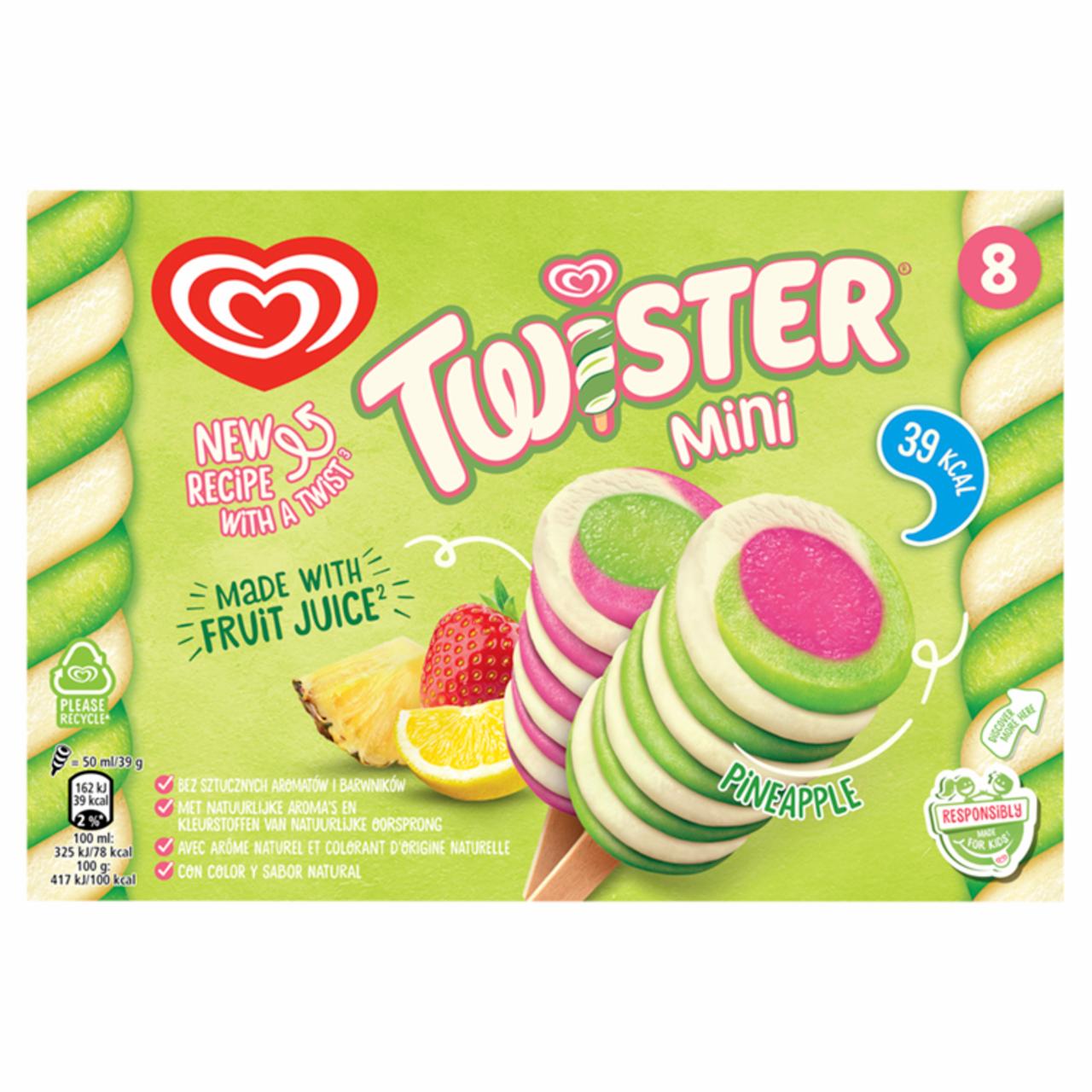 Zdjęcia - Twister Mini Green Lody 400 ml (8 sztuk)