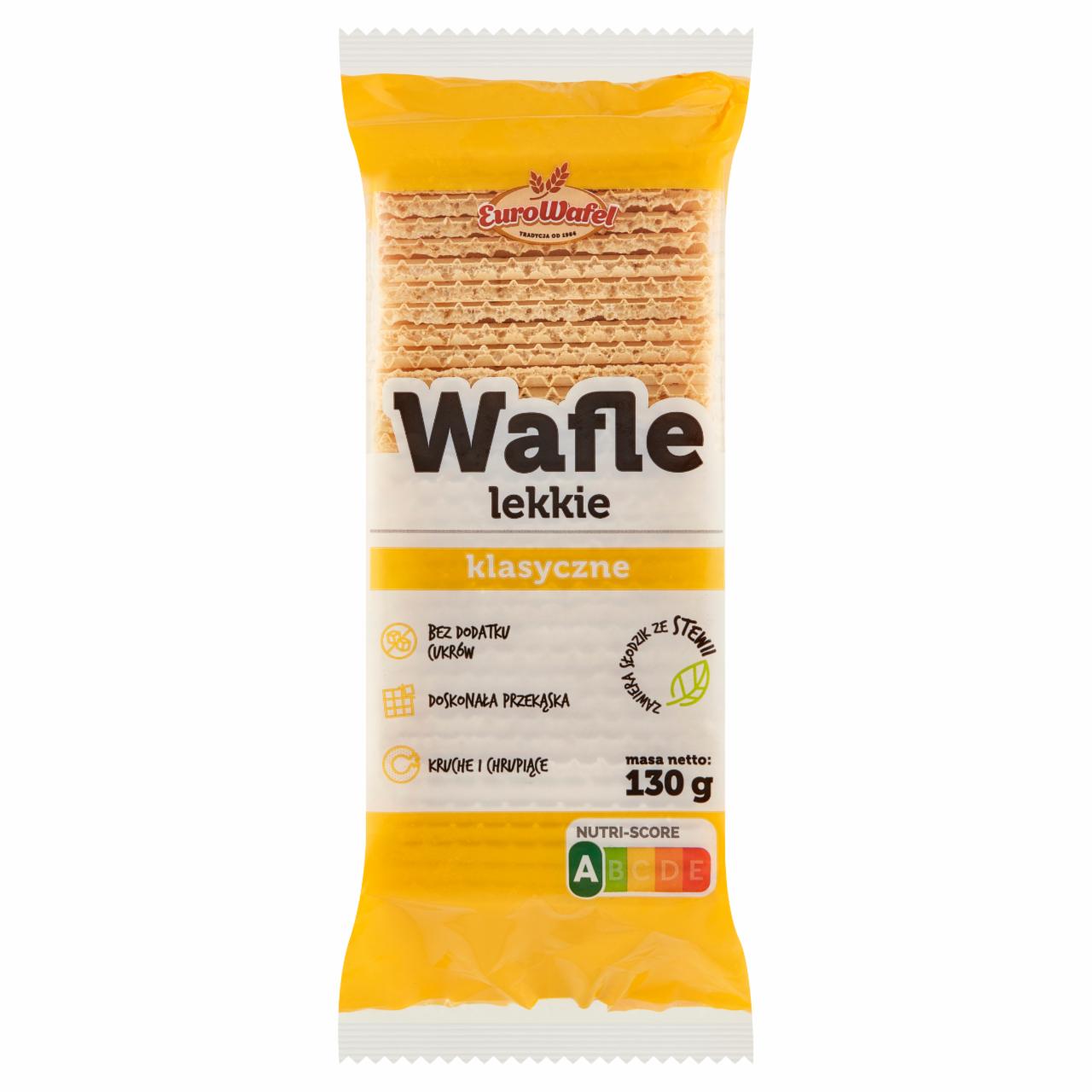 Zdjęcia - Eurowafel Wafle lekkie klasyczne 130 g