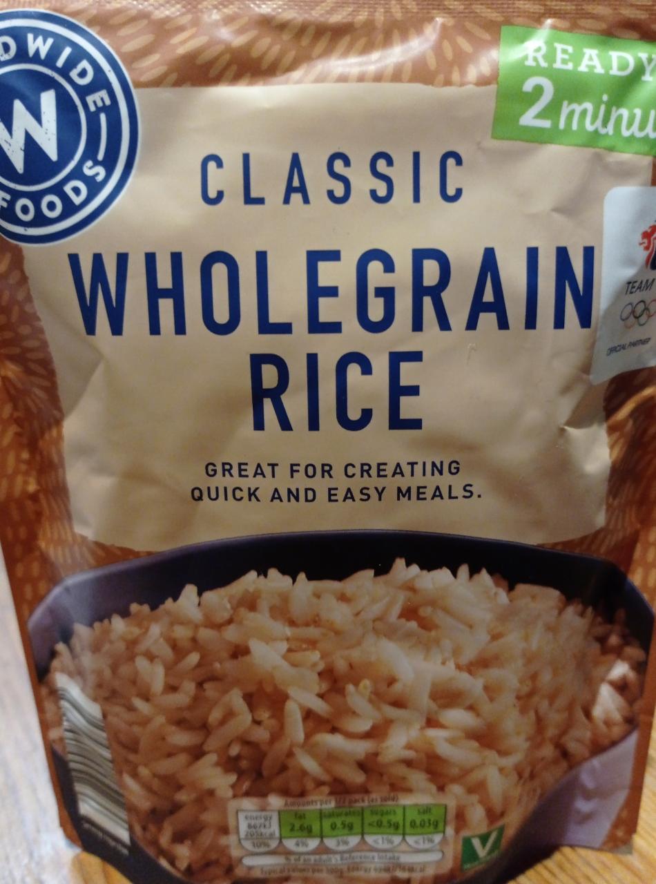 Zdjęcia - Classic Wholegrain Rice Worldwide Foods