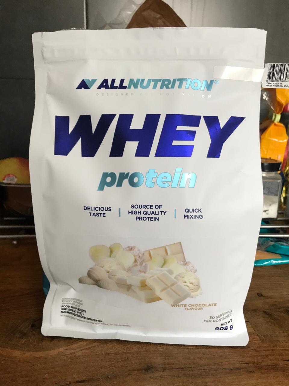 Zdjęcia - Whey Protein white chocolate Allnutrition