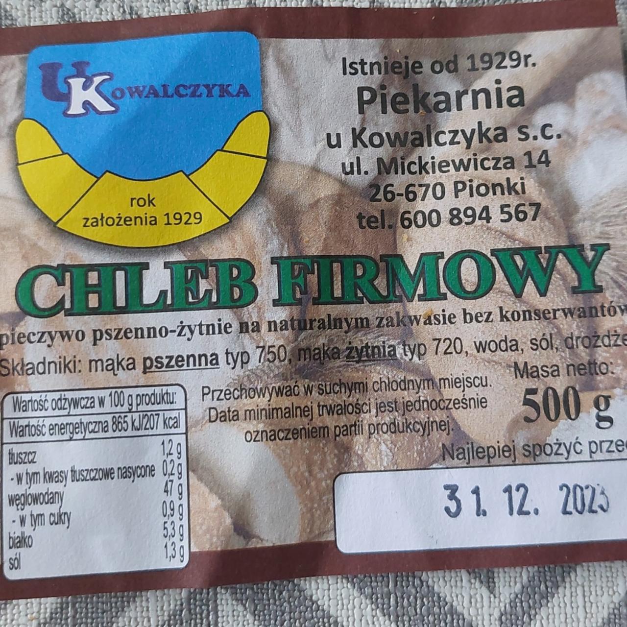 Zdjęcia - Chleb firmowy U Kowalczyka