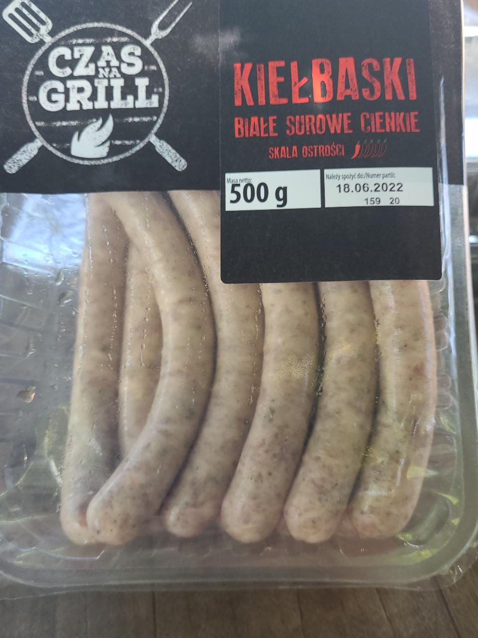 Zdjęcia - kiełbaski białe surowe cienkie czas na grill